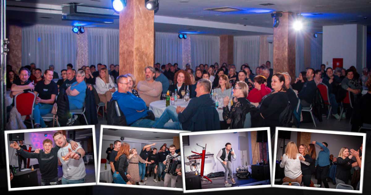 CHIOS Band i Aleks Lazić u hotelu Panonija rasplesali i nasmijali ljude do suza